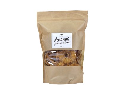 Ananas sušený přírodní 1000g
