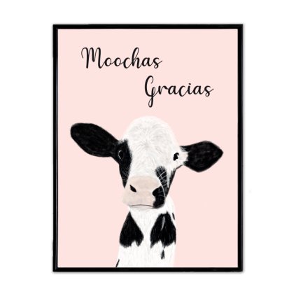 Plakát Moochas Gracias