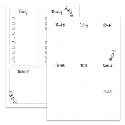 Organizace + sloupce 0