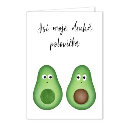 Přání Avokádo 1