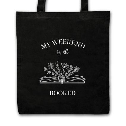 Platenky cover black booked weekend