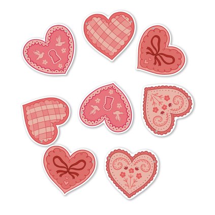 Girlanda Valentýn 0