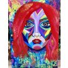 Red Hair - maľba 100x70 cm