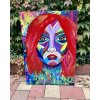 Red Hair - maľba 100x70 cm