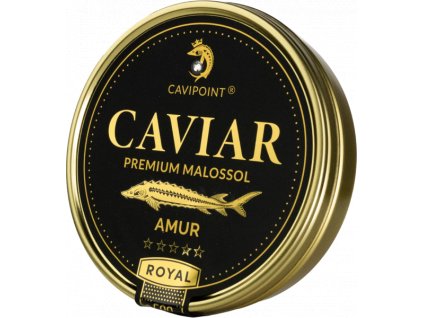 amur royal premium sturgeon caviar 500g tin aruko 1