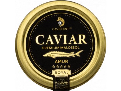 amur royal premium sturgeon caviar 50g tin aruko 1