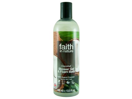 faith in nature eko kokosový sprchový gel vegan