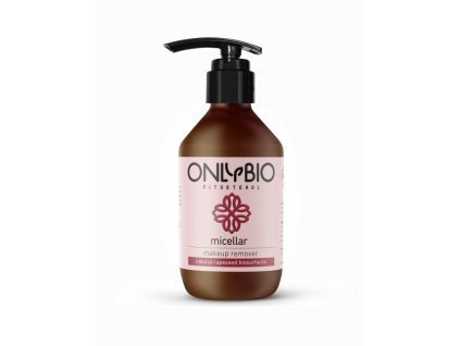 OnlyBio Micelární ostraňovač make upu, aryama veganska kosmetika