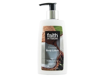 faith in nature eko kokosoý tělový krém veganský