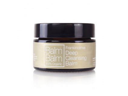 ¨balm balm čistící bio bazlzám s kadidlem, přírodní veganská kosmetika
