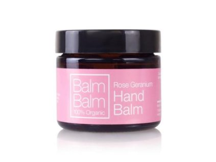 Balm Balm krém na ruce s pelargonií, přírodní veganská kosmetika