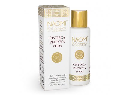 Bio veganská pleťová voda Naomi BioCosmetics, organická kosmetika