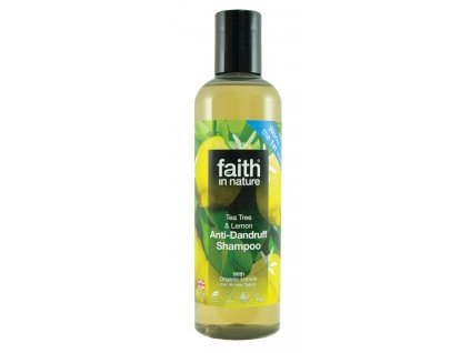 faith in nature tea tree a citron eko šampón vegan