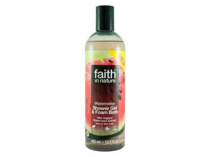 faith in nature eko melounový sprchový gel vegan