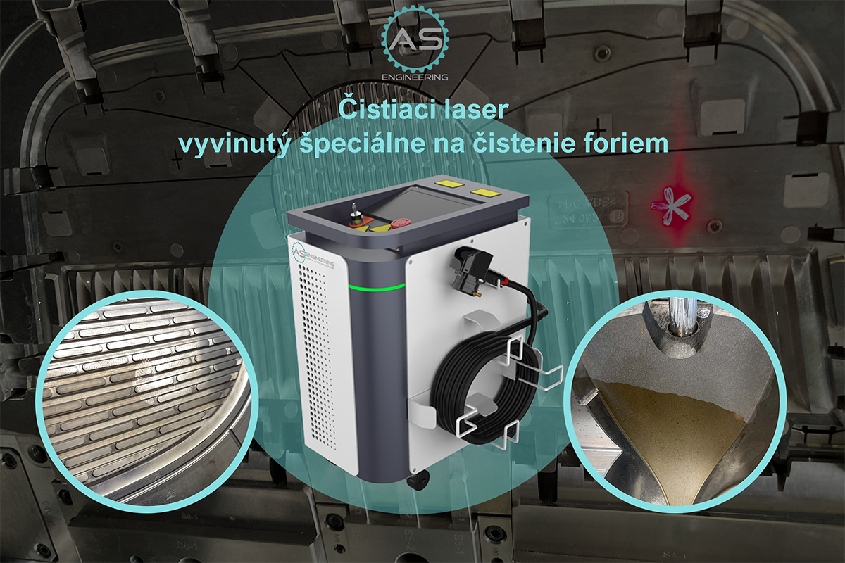 Čistiaci laser na formy