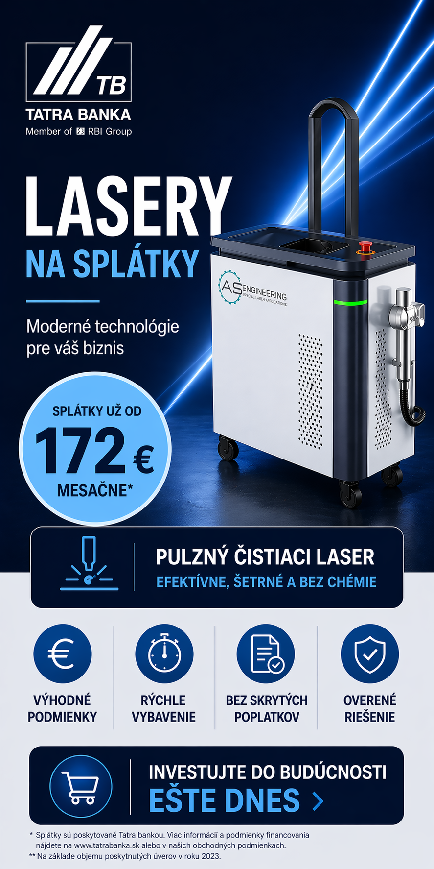 Laser na splátky