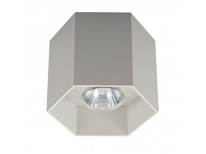 Bodové stropné svietidlo GU10  hexagón 12,6 cm IP20