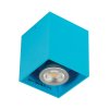 Bodové stropné svietidlo GU10 kváder 8 cm IP20 COLOR MIX