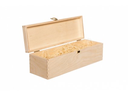 Dřevěná dárková kazeta na láhev vína