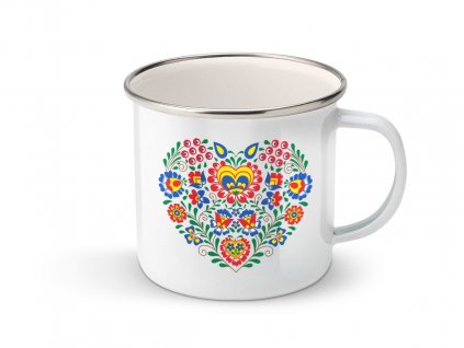 plecháček s potiskem srdce