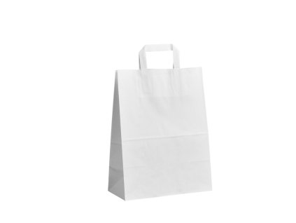 papirova taska bila topcraft 26x10x33