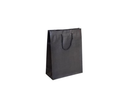 papirova taska cerna napoli 27x12x35