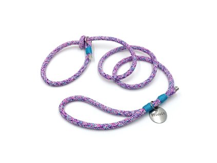 Pink & Sky Blue vodítko rýchle venčenie 8mm Asherschoice Biscuit
