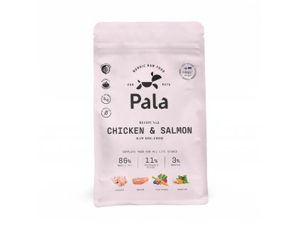 Asherschoice eu PALA Nordic Raw Food chicken and salmon 1kg