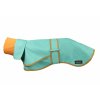 COLOMBO green classic Raincoat azure double pipe cut