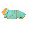 COLOMBO green classic Raincoat azure double cut