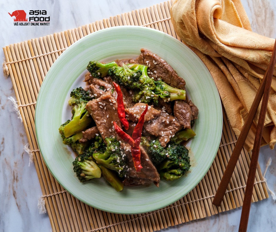 Hovězí maso po sečuánsku