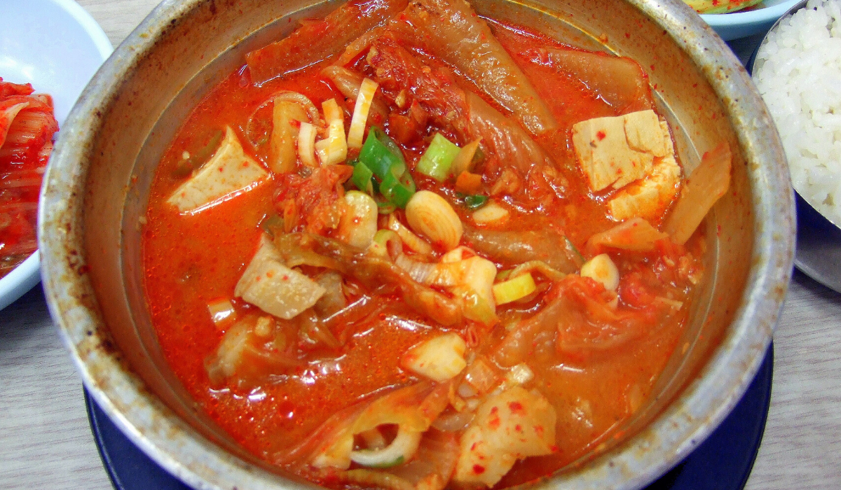 Kimchi polévka 