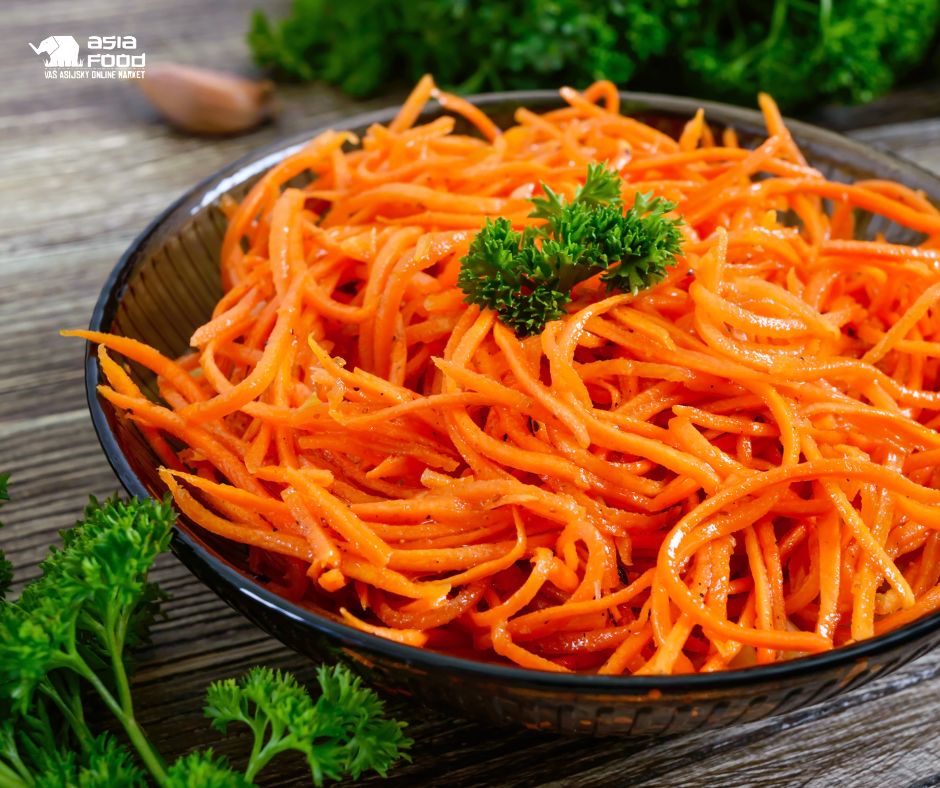 Gujarati mrkvový salát