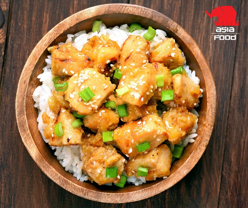 Asian orange chicken