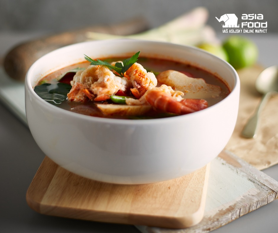 Tom Yum Kung polévka