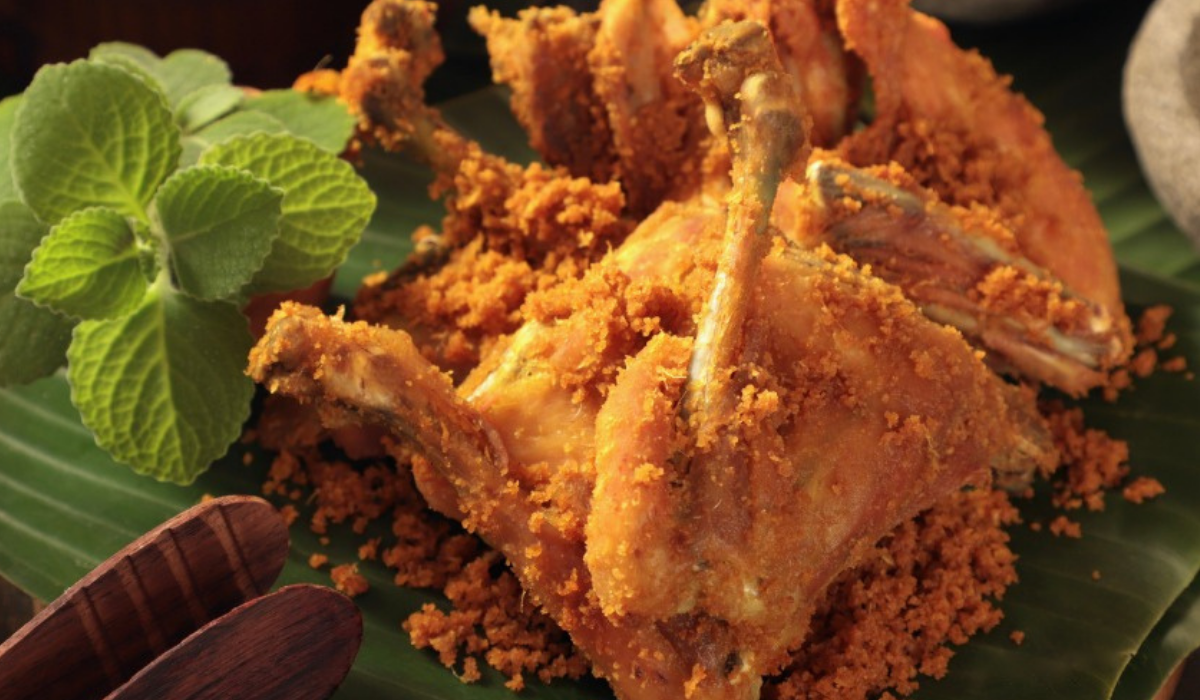 Smažené kuře Malajsie