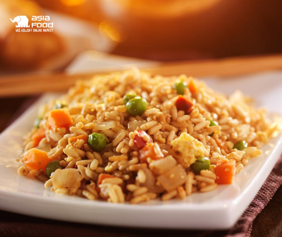 Smažená rýže se zeleninou