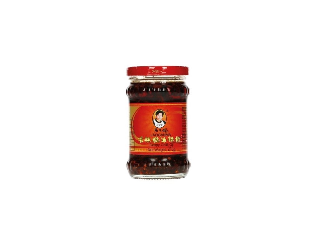 Lao Gan Ma chilli olej s křupavou cibulkou 210 g