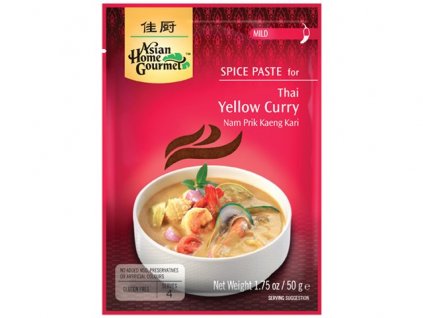 Thajské žluté kari pasta 50 g