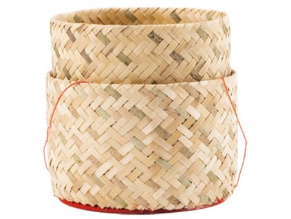 Bambusová nádoba na ryžu 13 cm