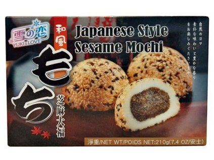 Japonské Mochi sezamové 210 g