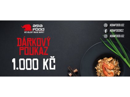 Voucher 1000,- korun