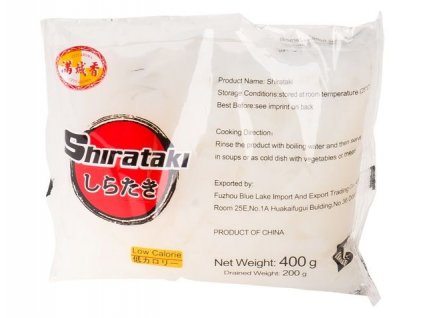 Shirataki nudle "broad" (rovný tvar) - 400 g