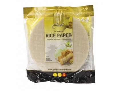 Rýžový papír kulatý Golden Turtle Chef 500 g