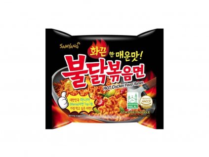 Instantní nudle Samyang s příchutí pálivého kuřete 140 g