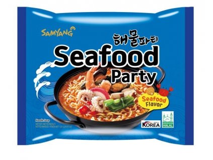 Instantní nudle Samyang s příchutí mořských plodů 125 g