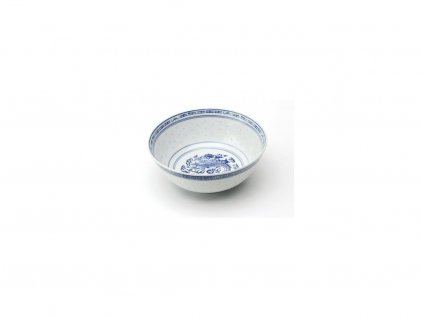 Miska se lžičkou rýžový porcelán 11 cm