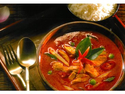 red curry with chicken