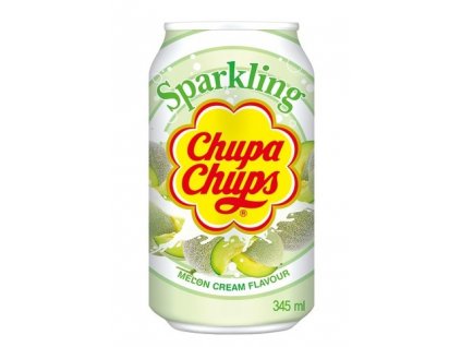 Chupa Chups perlivý nápoj s příchutí melounu se smetanou 345 ml