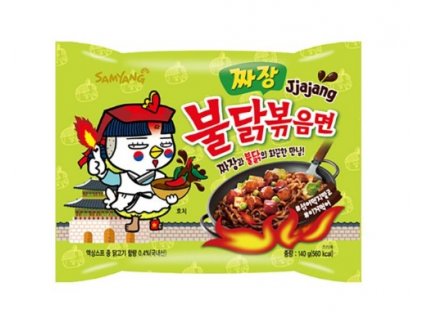 Instantní nudle Samyang hot chicken Jjajang 140 g